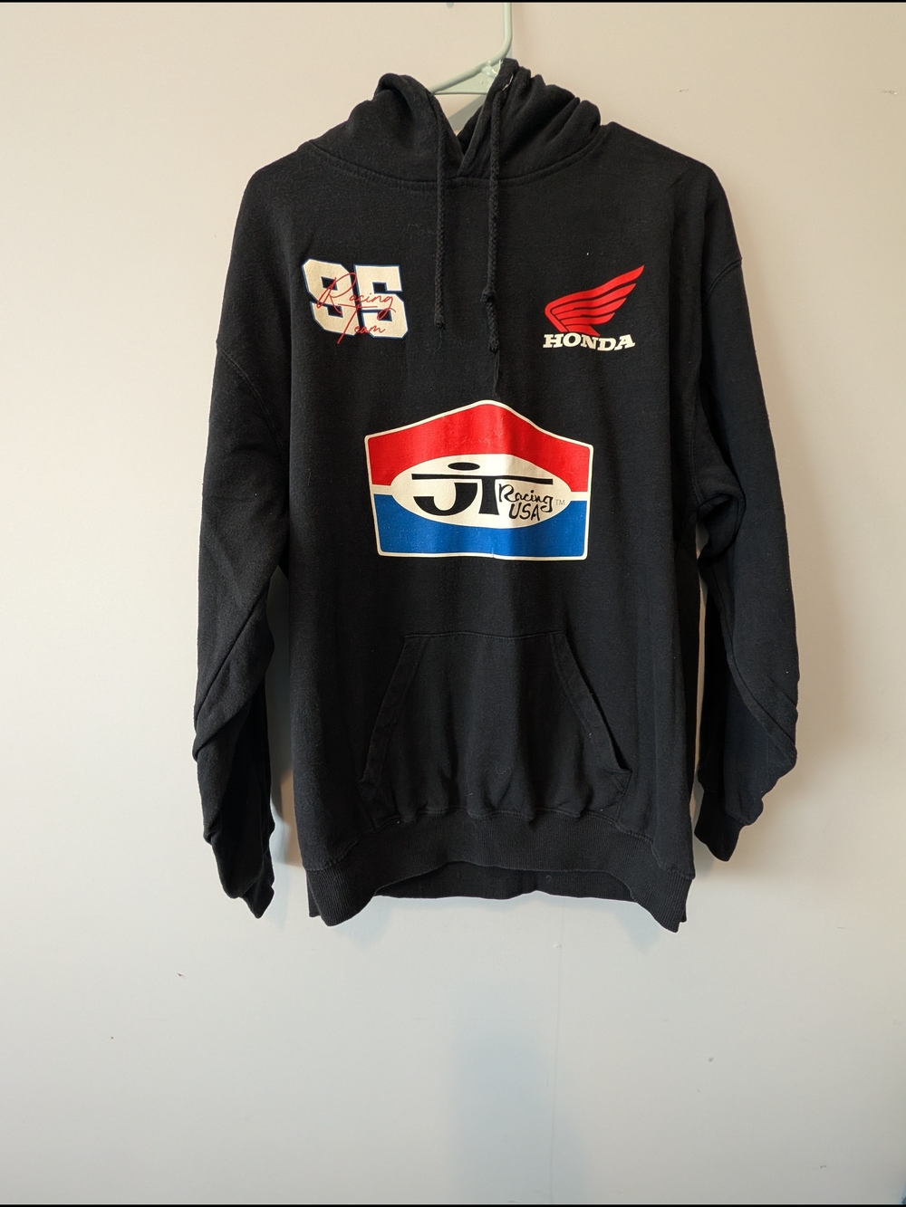 Official Honda Motocross JT Racing Team Pullover Hoodie Men's L